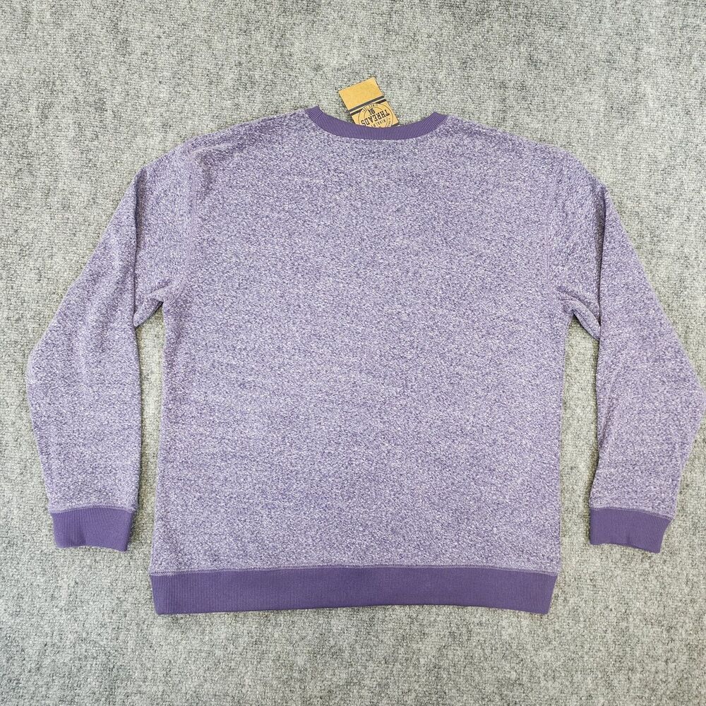 University of Clemson Tigers Sweatshirt Womens Medium Purple Long Sleeve Fleece - Picture 4 of 16